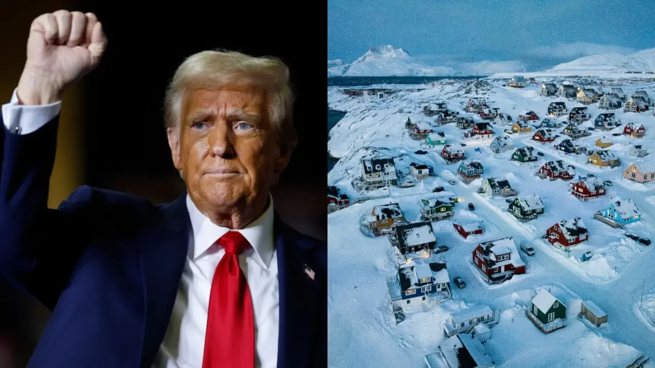 El presidente Donald Trump en el Foro Económico Mundial en Davos, Suiza.
