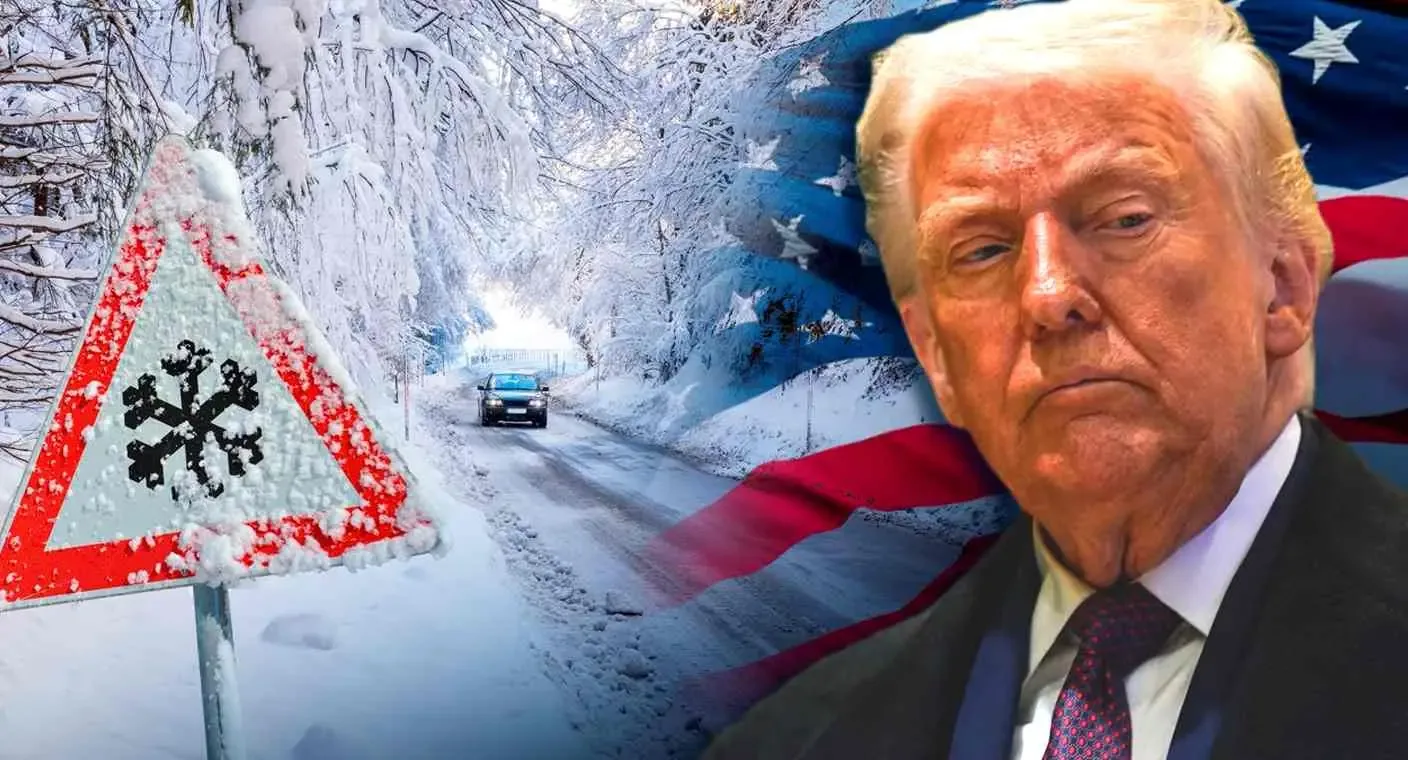 El presidente Donald Trump sostiene su postura negacionista del cambio climático.
