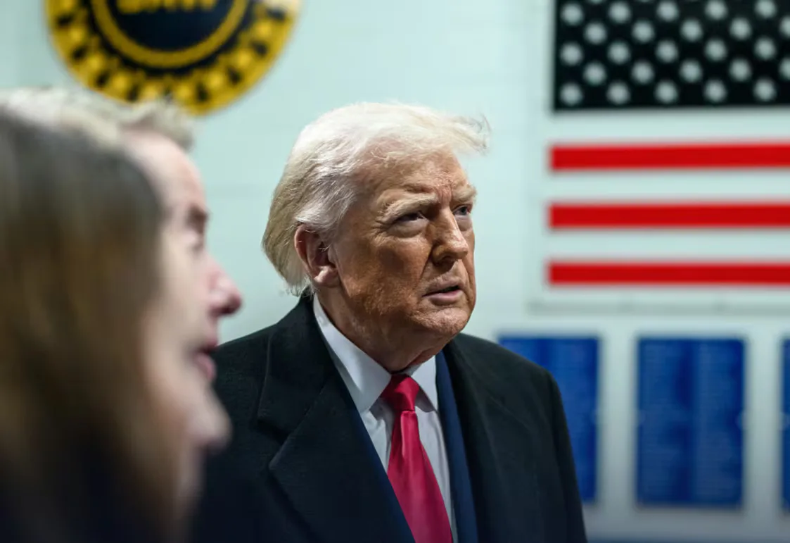 El presidente Donald Trump y el secretario general de la OTAN, Mark Rutte, durante su reunión.