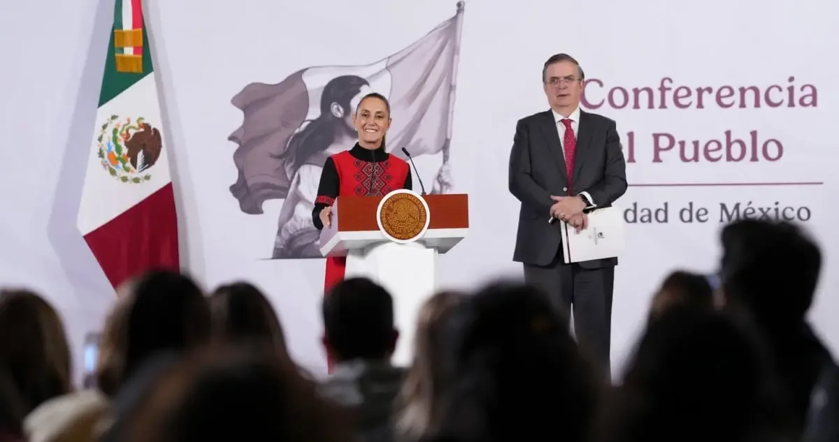 "El Secretario Marcelo Ebrard confirma avances en la revisión del T-MEC."