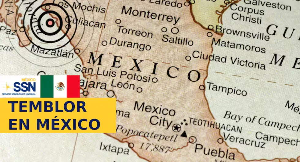 El Servicio Sismológico Nacional actualiza la información sobre sismos en México.
