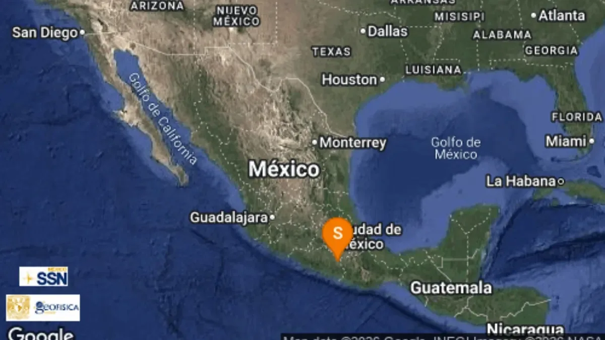El sismo reportado a las 12:33 horas no activó la alerta sísmica oficial.