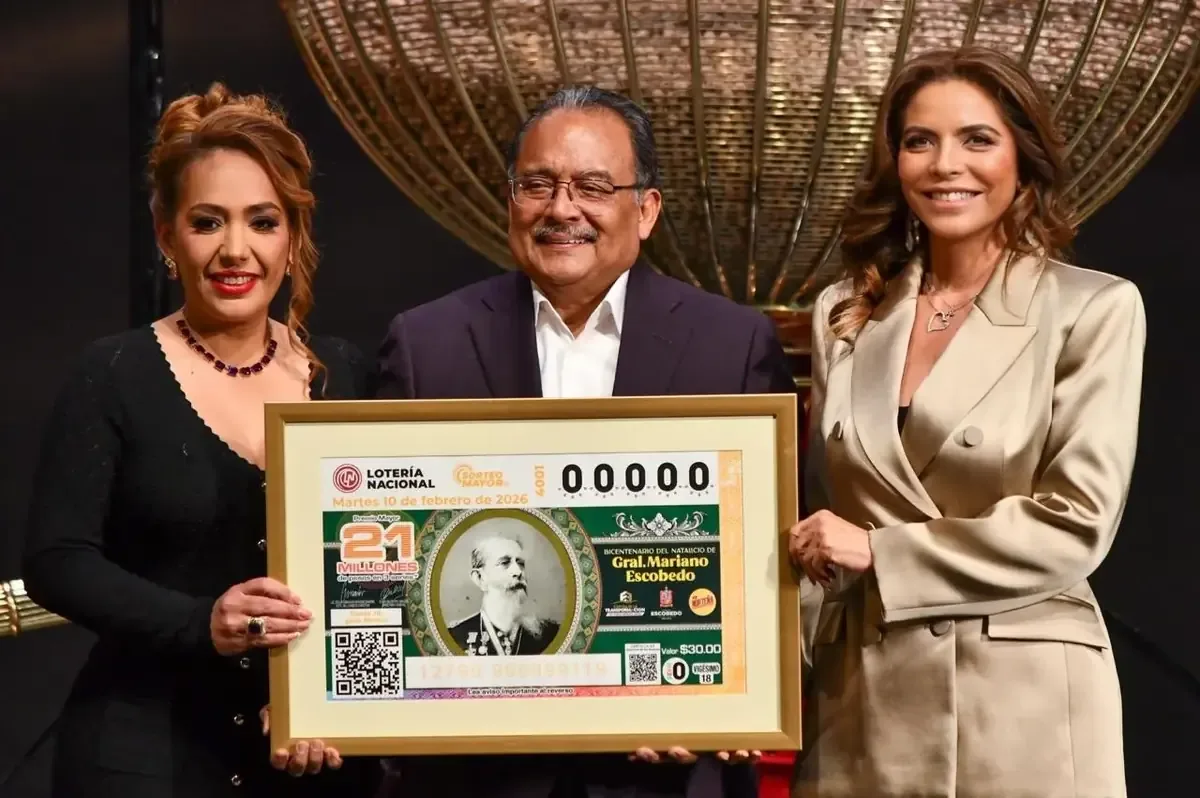 El sorteo No. 4001 se lleva a cabo en marco del Bicentenario de su natalicio.
