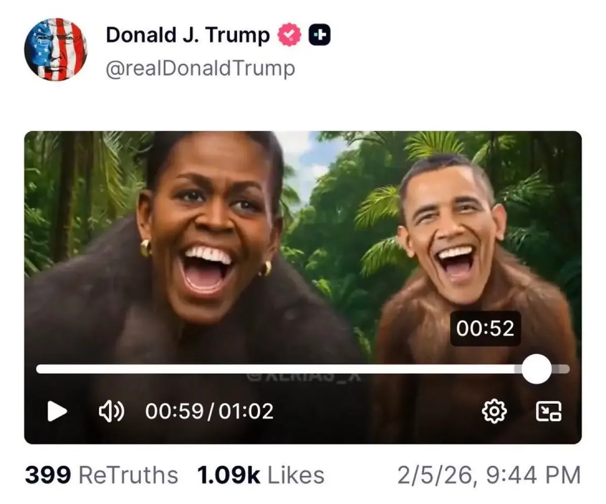 El video en redes sociales reaviva tensiones raciales en EE. UU. tras críticas de líderes demócratas y republicanos.
