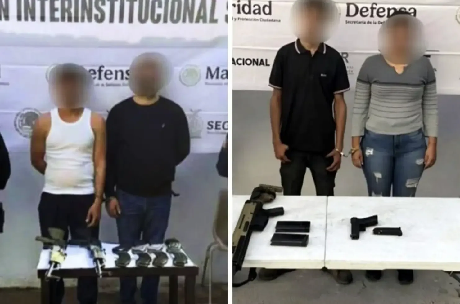 Elementos de seguridad realizando operativos en Sinaloa tras la desaparición de mineros.