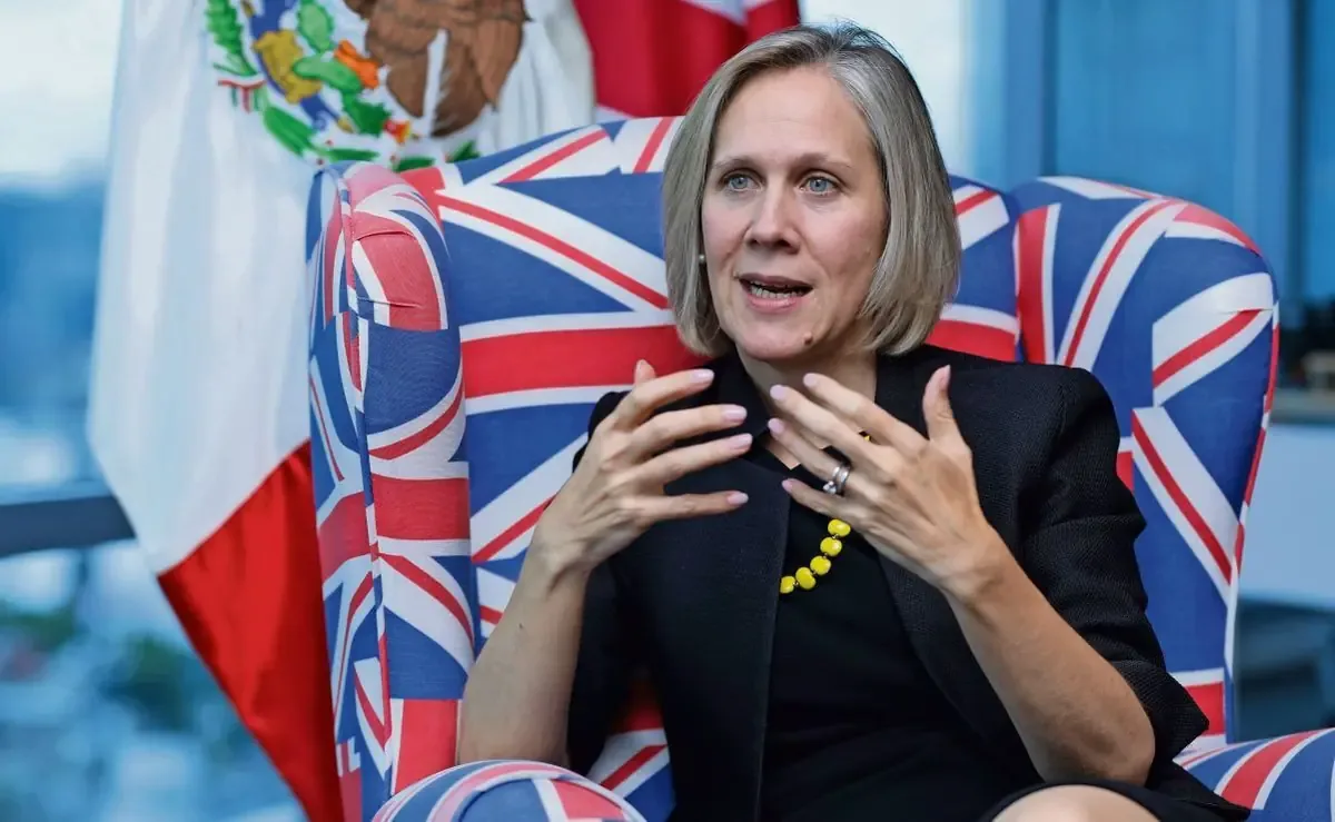 La embajadora Susannah Goshko resalta el interés británico en el comercio y turismo en México.