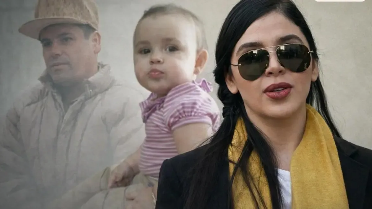 La exesposa de Joaquín "El Chapo" Guzmán mantiene reservado el rostro de sus hijas.