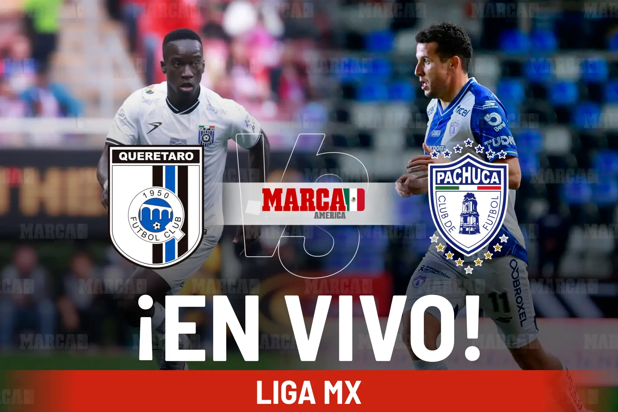 Empate sin goles entre Querétaro y Pachuca en la Liga MX 2026.