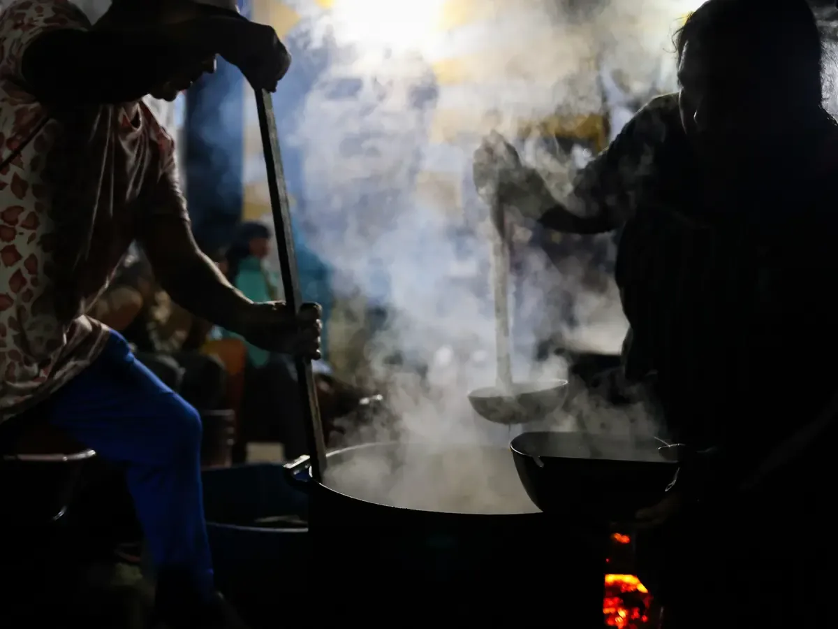La casa natal del futbolista argentino se convierte en comedor popular en Villa Fiorito.