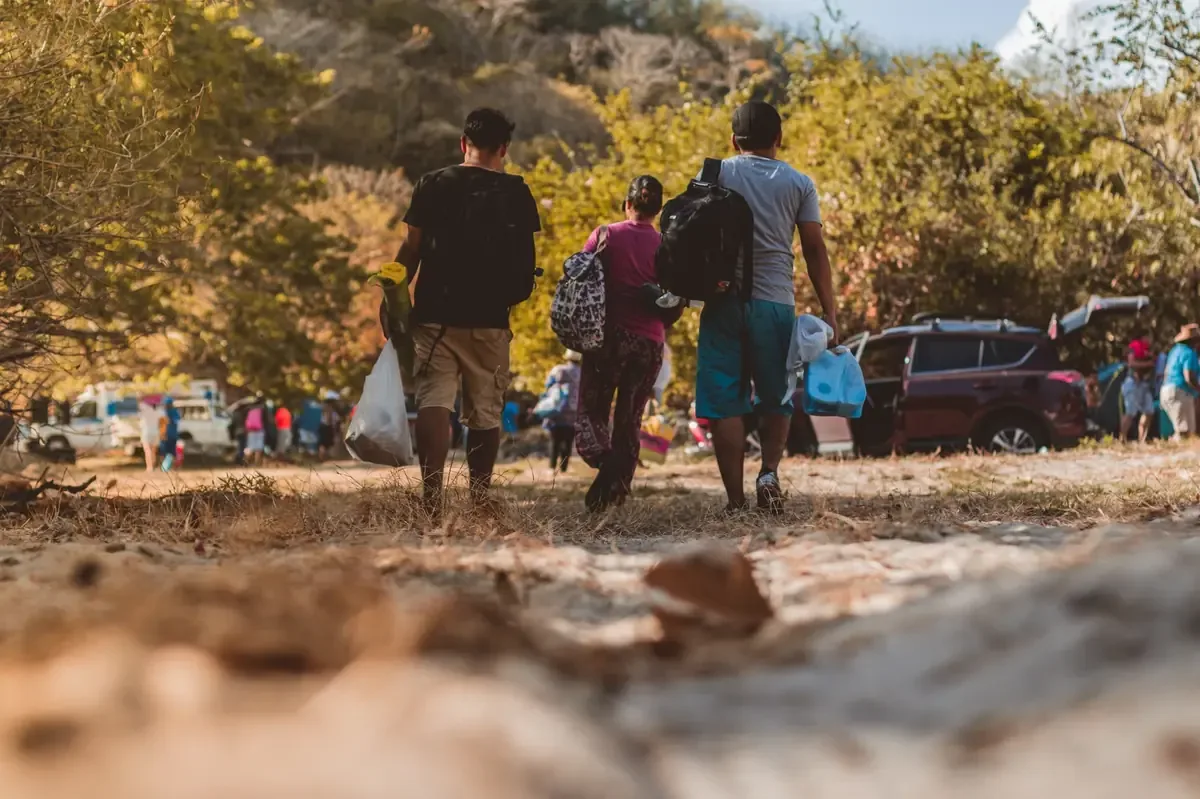 Colectivos de búsqueda encontraron los restos humanos en un terreno difícil de acceder.