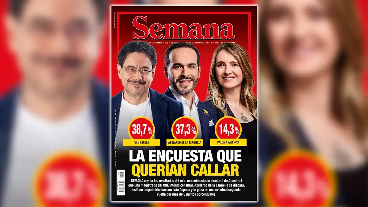 Abelardo de la Espriella podría superar a Iván Cepeda en la segunda vuelta de las elecciones presidenciales.