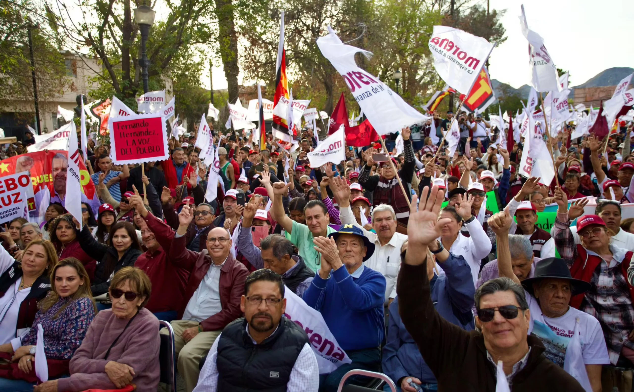 Encuesta muestra a Morena en la delantera en varias capitales rumbo a 2027.