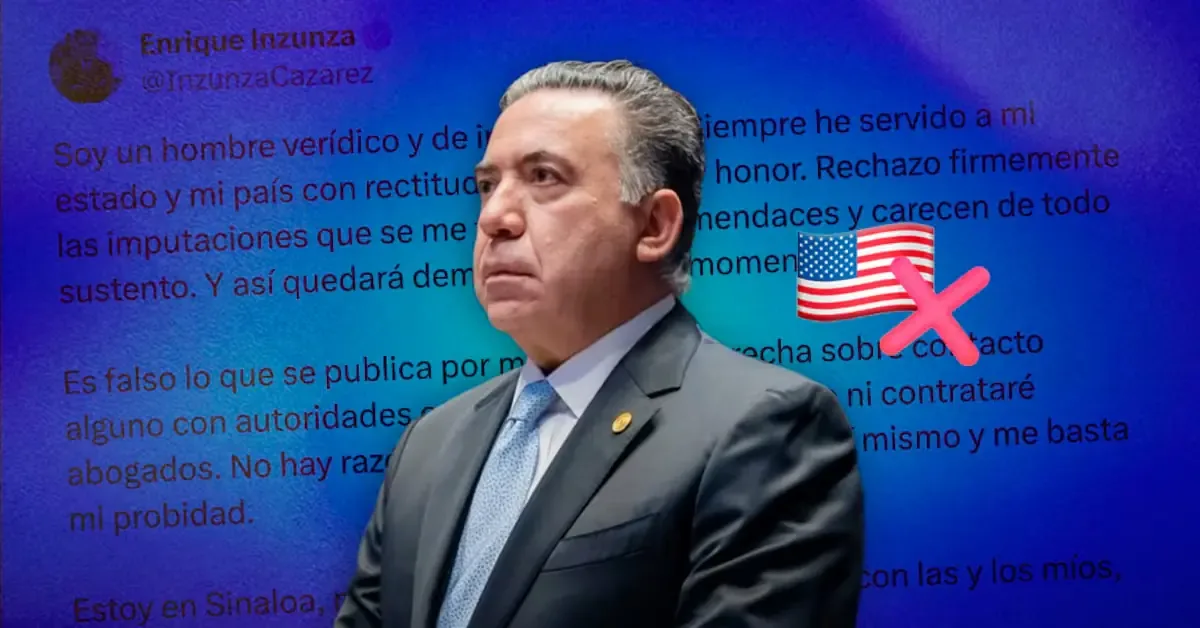 El senador de Morena se mantiene en Sinaloa y rechaza acusaciones de la Fiscalía estadounidense.