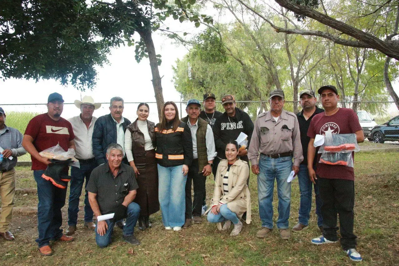 Entrega de herramientas y equipo de seguridad en Tlajomulco de Zúñiga.