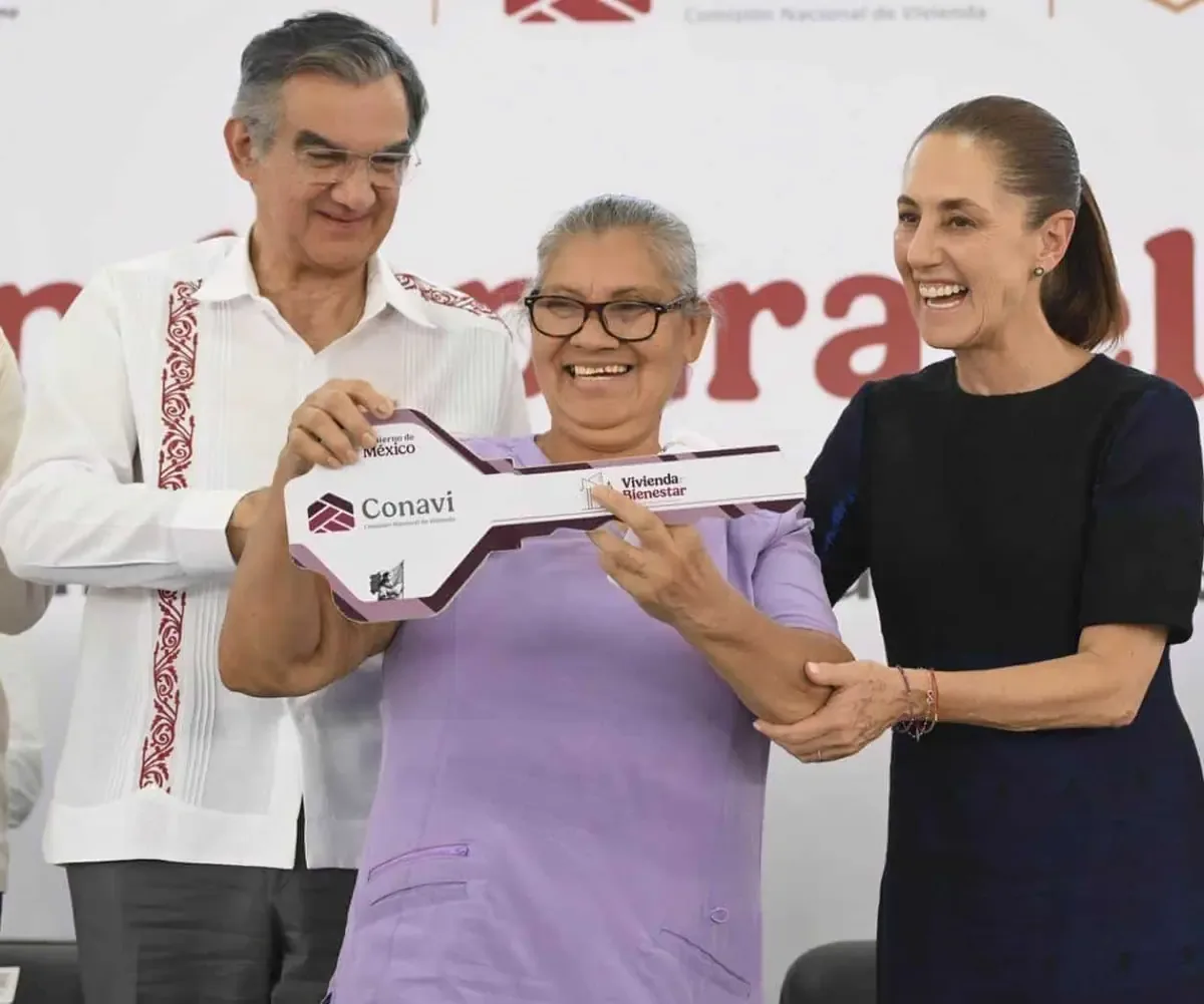 La presidenta Claudia Sheinbaum destaca la importancia del acceso a vivienda digna para todos los mexicanos.
