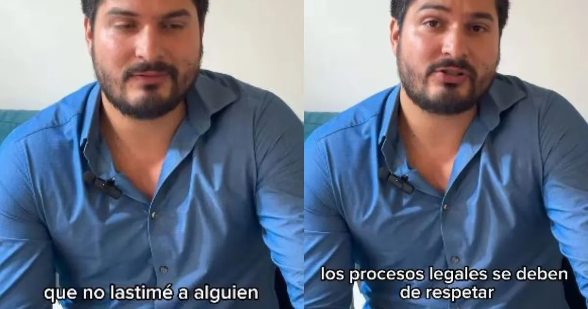 Eric Masip se pronuncia sobre su situación legal en un video de redes sociales.