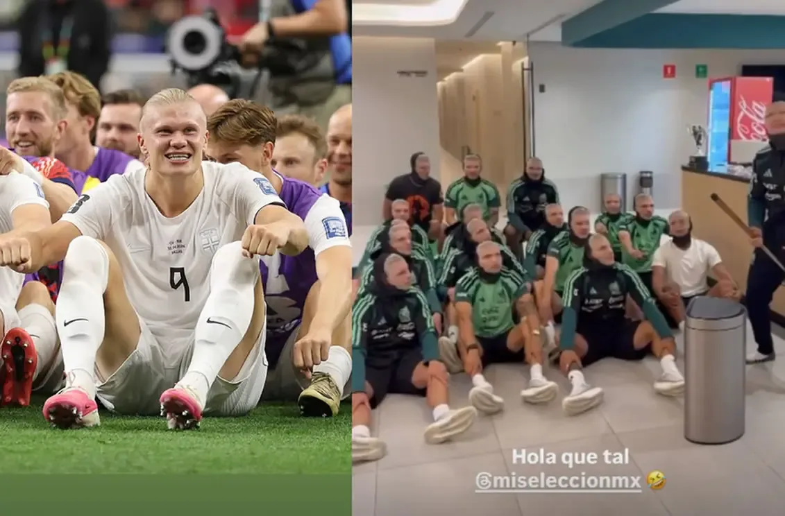 El delantero noruego interactuó en redes sociales tras el baile del Tri tras clasificar en el Mundial 2026.