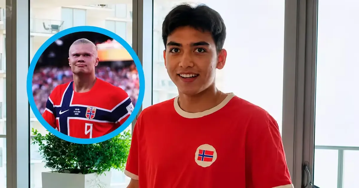 Erling Haaland Presenta A Gilberto Mora En Su Videoblog Del Mundial 