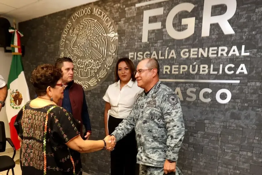 La Fiscalía General de la República busca fortalecer la coordinación en materia de justicia y seguridad.