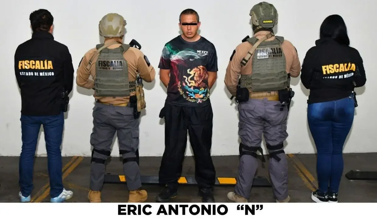Escena del doble feminicidio en Cuautitlán, donde fueron encontradas las víctimas.