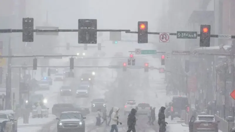 Escuelas cerradas en Nueva York debido a la tormenta invernal.