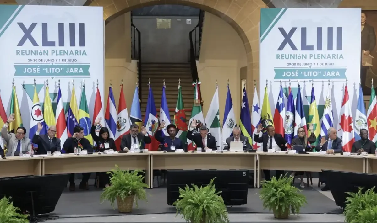 La Copppal destaca el riesgo de deterioro democrático, enfocándose en México como un ejemplo de régimen híbrido.