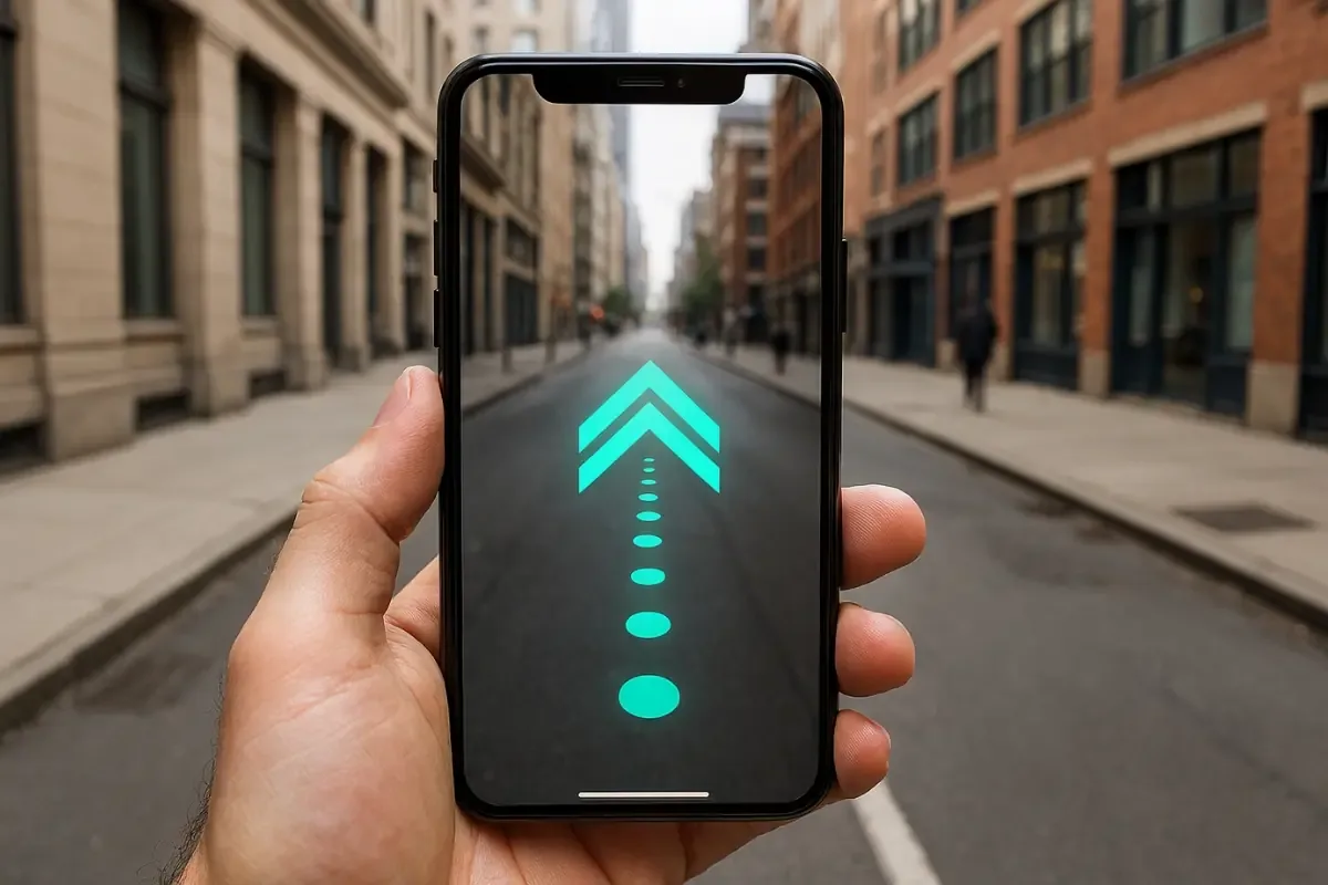 Esta función innovadora facilita la orientación en entornos urbanos, mejorando la experiencia de los peatones.