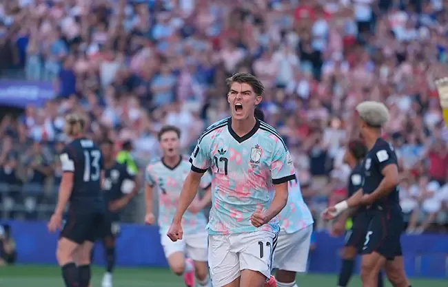 Un emocionante duelo en Seattle, donde Bélgica lidera al descanso 2-1.
