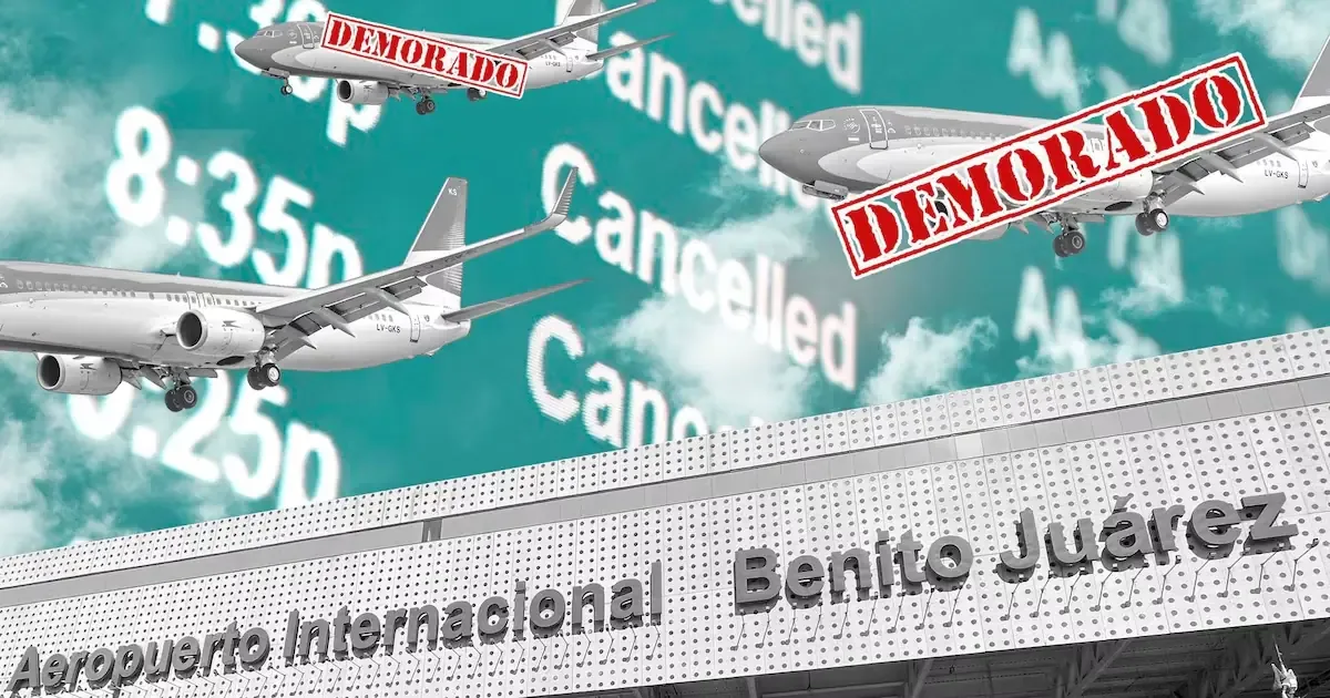 Conoce los detalles de los vuelos afectados en el Aeropuerto Internacional de la Ciudad de México.