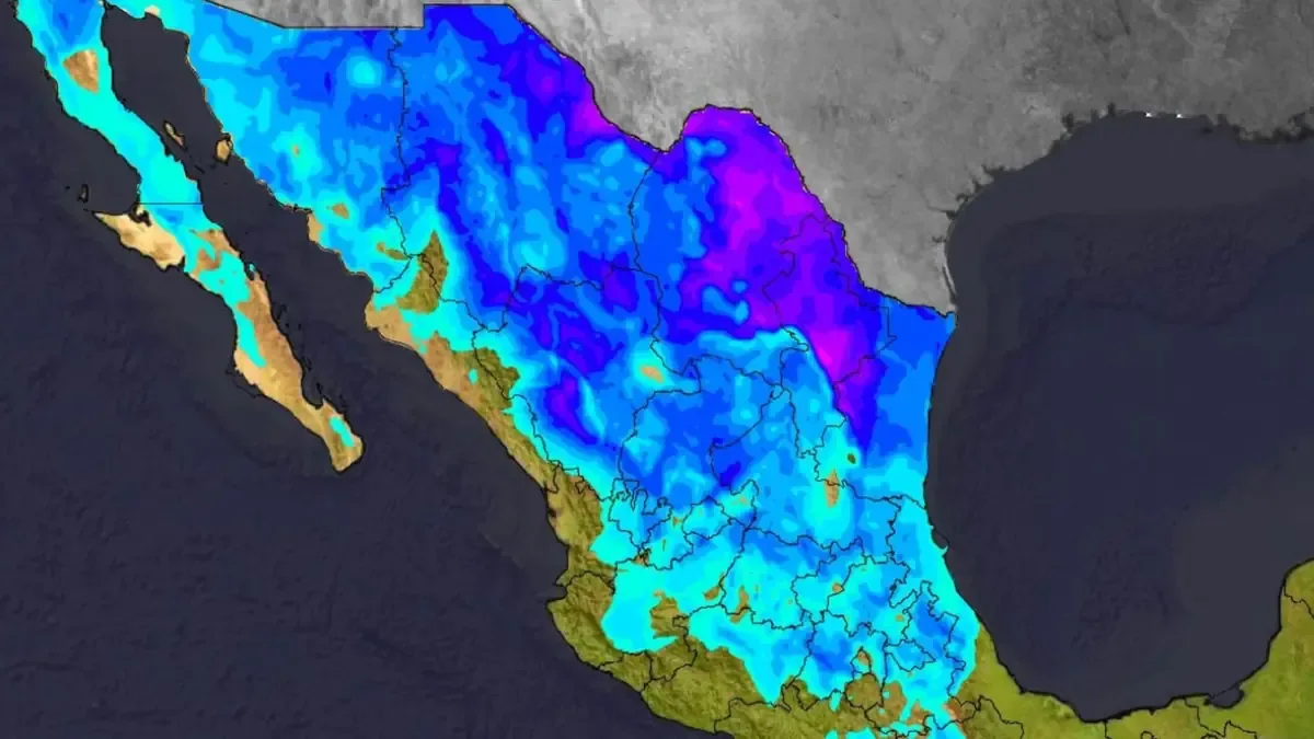 Este fenómeno climático provocará descensos de temperatura y lluvias en varias entidades del país durante marzo.