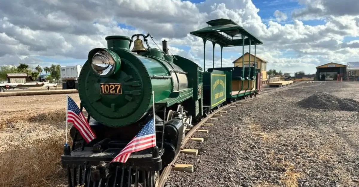 Este museo al aire libre en Phoenix preserva la rica historia ferroviaria de Arizona.