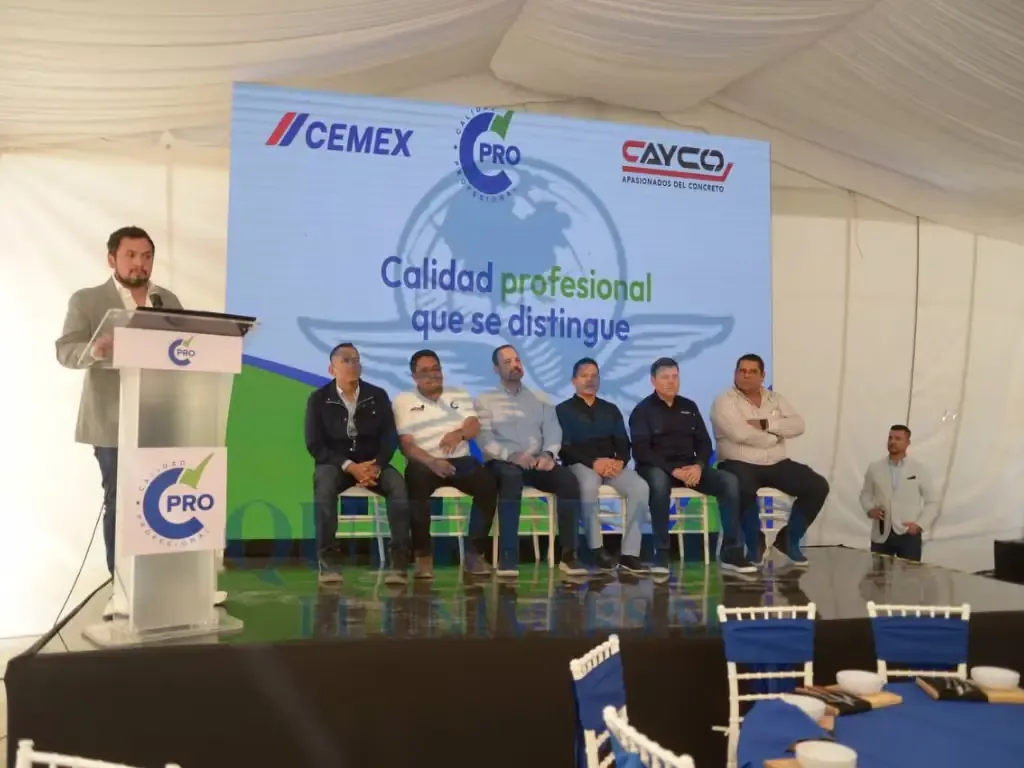 Este reconocimiento avala altos estándares de calidad en producción de concreto.
