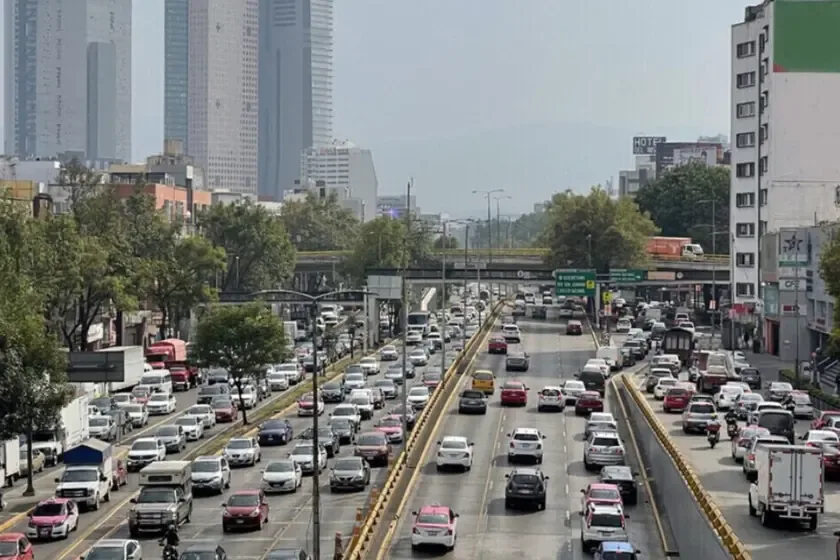 Este sábado se aplican restricciones de circulación en la Ciudad de México y su área metropolitana.