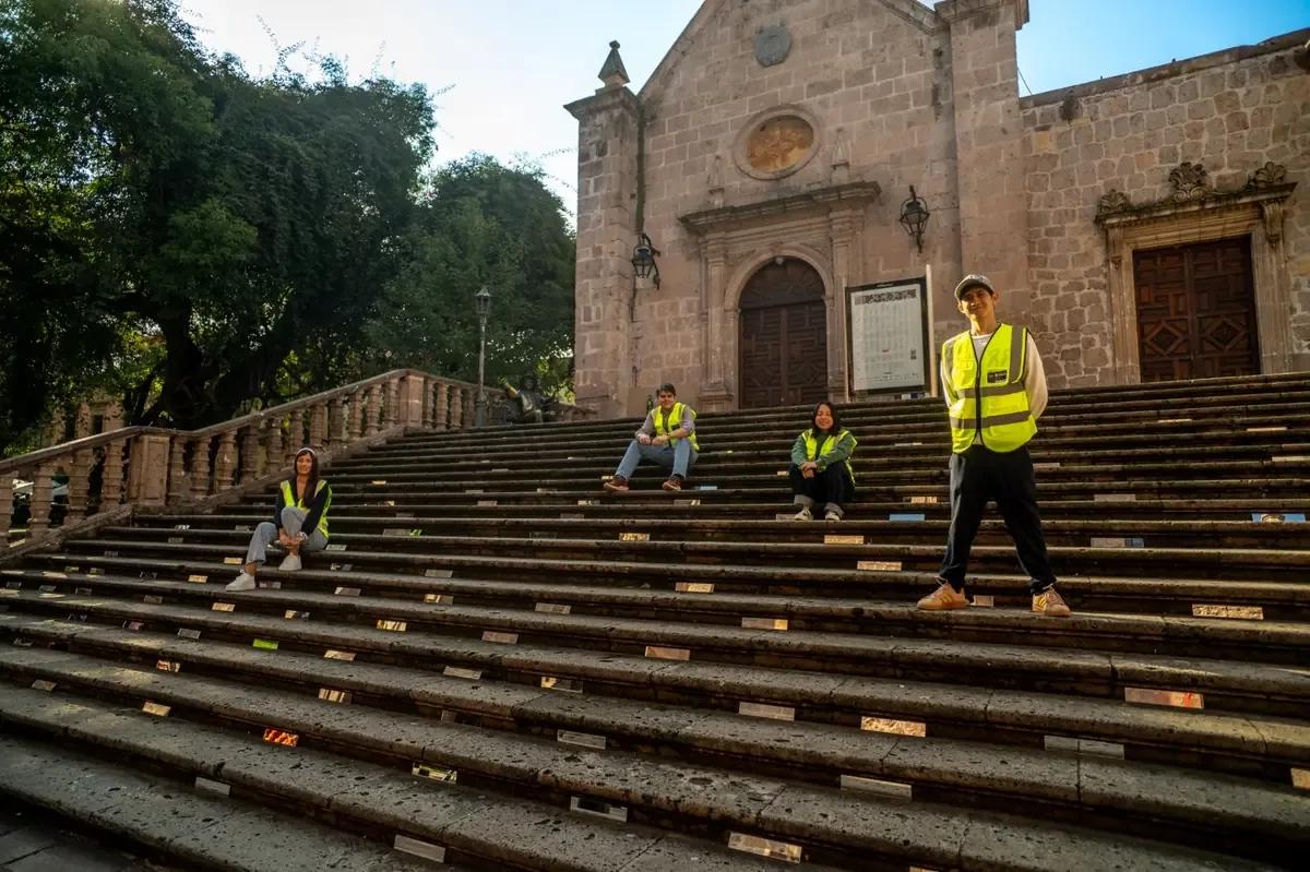 La intervención busca fomentar la participación ciudadana y transformar espacios urbanos en Morelia.