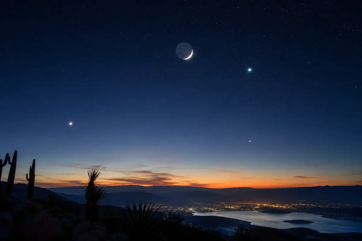 Junio traerá alineaciones planetarias y la Luna de Fresa, maravillas del cielo nocturno.
