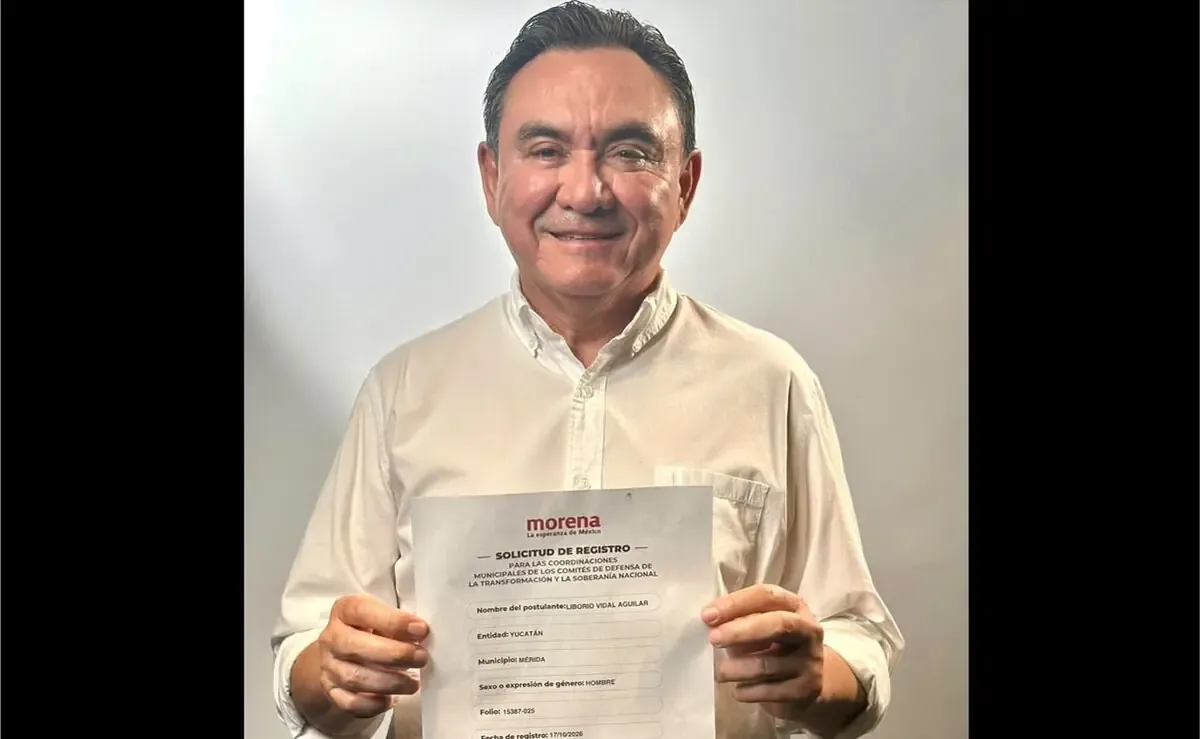 La llegada de Liborio Vidal a Morena podría cambiar el panorama electoral en Mérida para 2027.