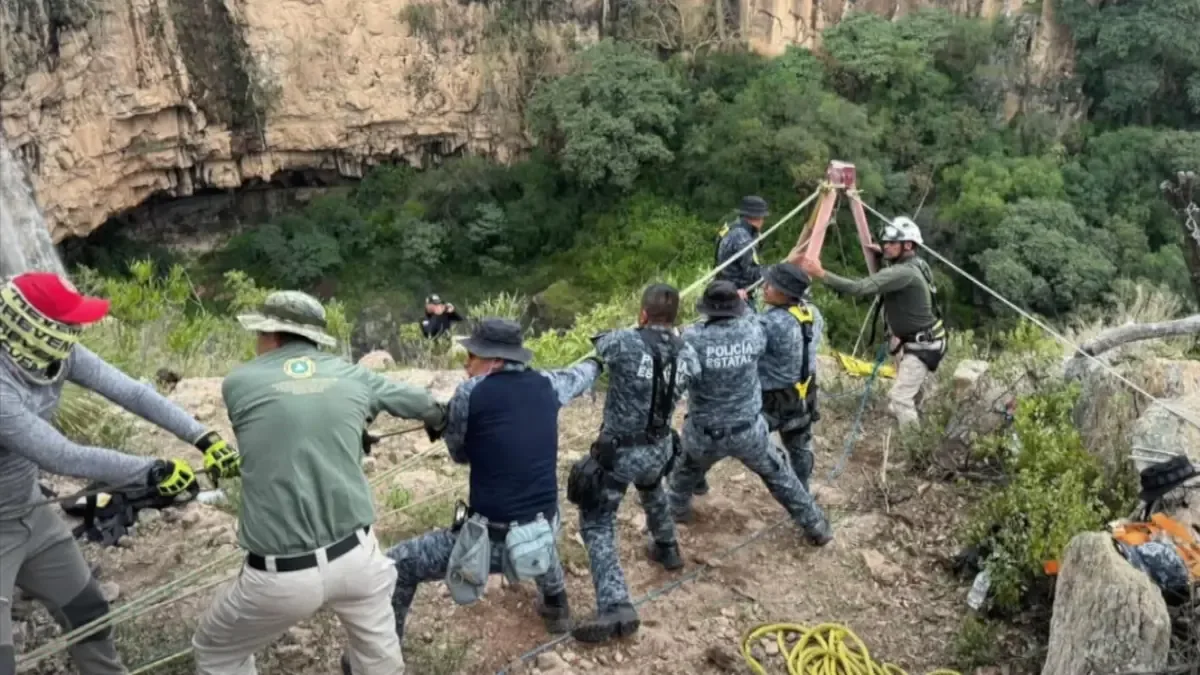 Un grupo de senderistas quedó varado tras el accidente, lo que generó un despliegue de rescate.
