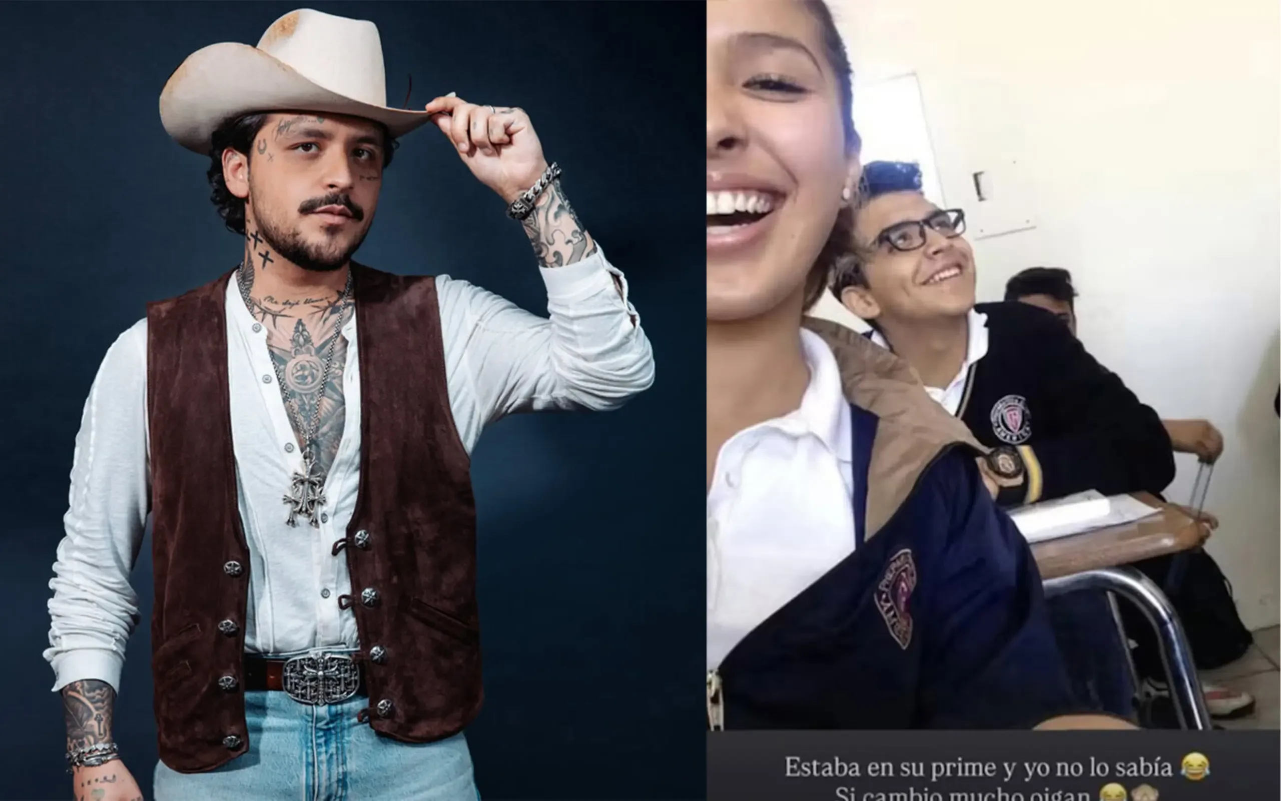 Exnovia de Christian Nodal, Lisa Fernanda Macías, comparte recuerdos de su relación.