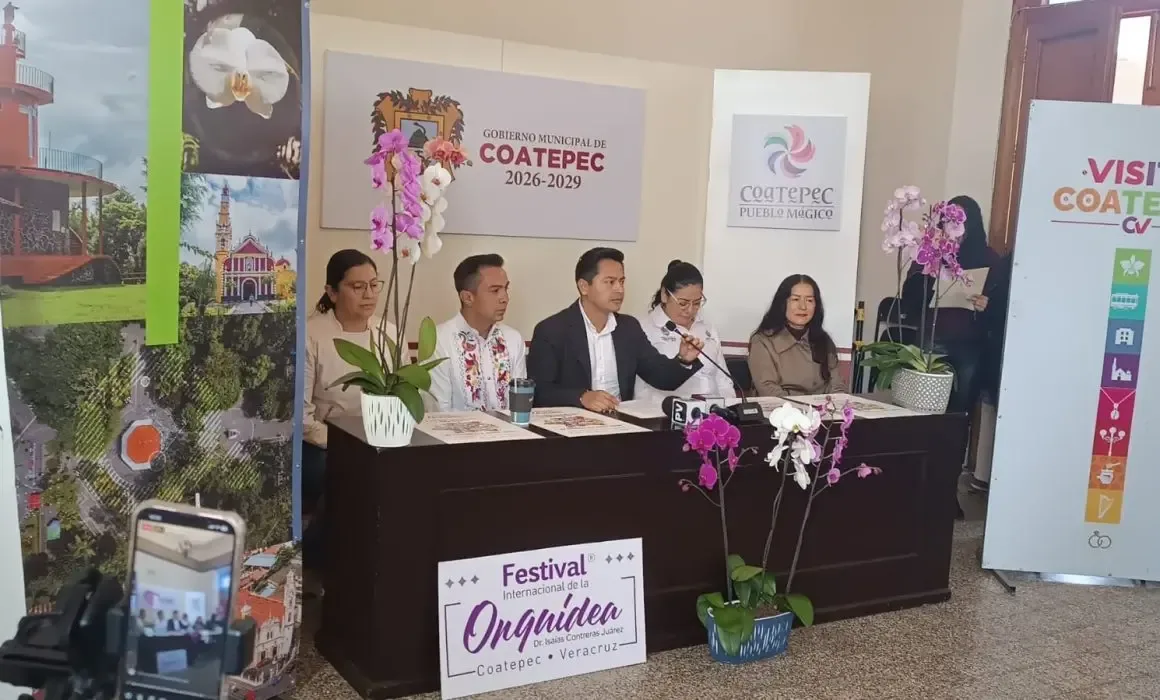 Expertos de varios países participarán en el Festival Internacional de la Orquídea en Coatepec.