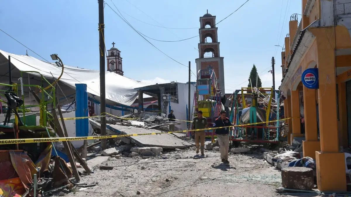 La tragedia ocurrió durante las fiestas patronales de Santa María Canchesdá, generando pánico entre los asistentes.