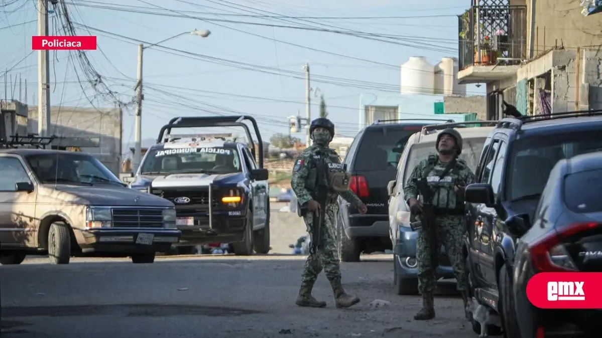 Explosivos lanzados por drones causan daños en Tijuana este 2 de febrero.