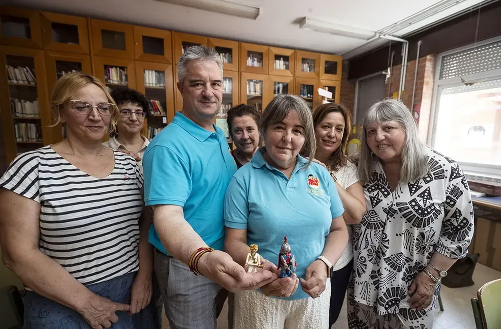 La muestra con figuras Playmobil rinde homenaje a la escritora de la Generación del 27.
