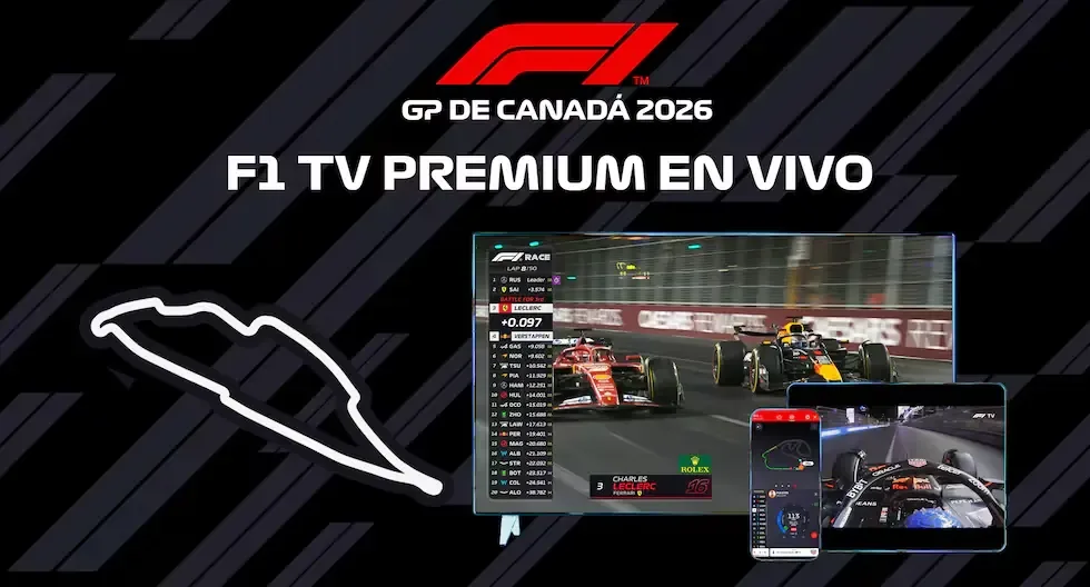 Ya puedes disfrutar del Gran Premio de Canadá 2026 a través de F1 TV Pro en México con diversas opciones de suscripción.