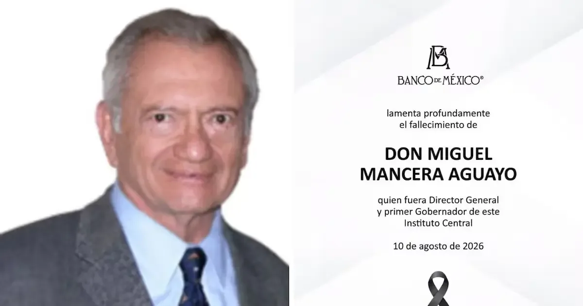 Su legado y aportaciones fueron fundamentales para la economía y la autonomía del Banco de México.