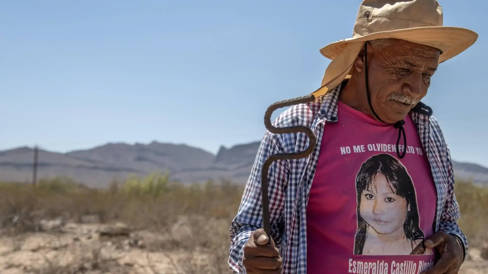 Familias buscan en el desierto de Juárez restos de Esmeralda Castillo y otros desaparecidos.