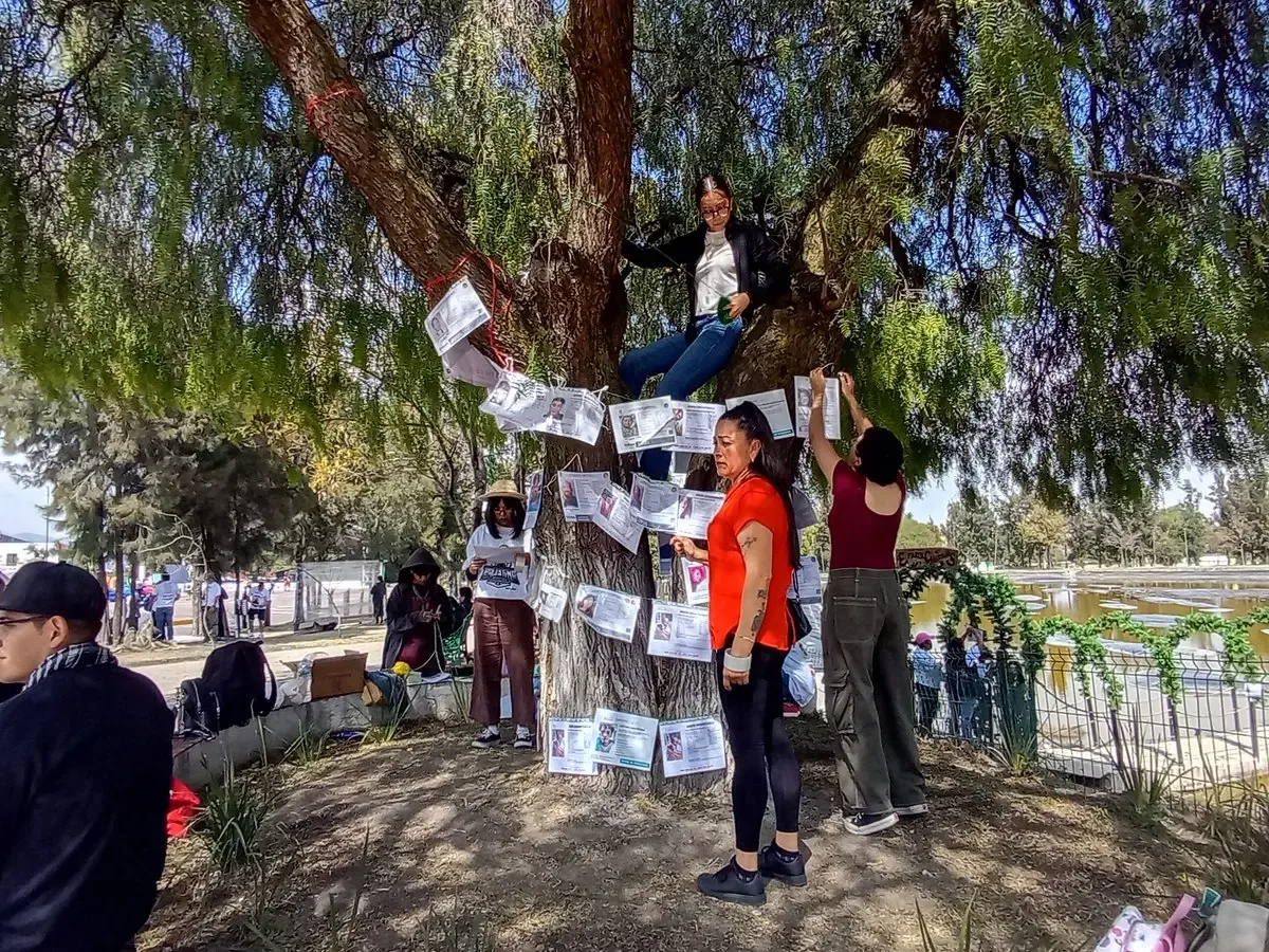 Familias y buscadores claman por justicia en Cuautitlán Izcalli.