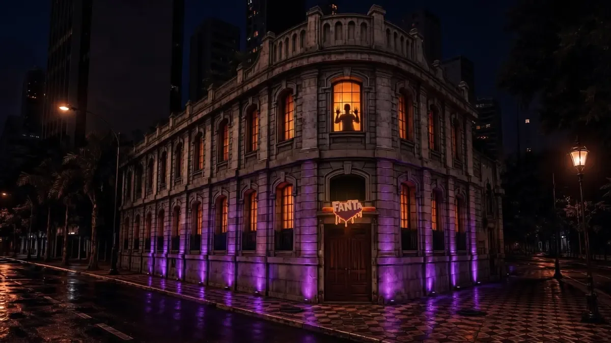 La Fábrica Assombrada de Fanta ofrece una experiencia inmersiva y gratuita para los asistentes en Halloween.
