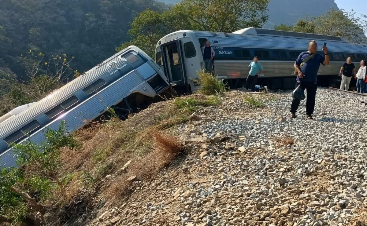 Felipe de Jesús “N”, detenido por la FGR tras el descarrilamiento ferroviario.