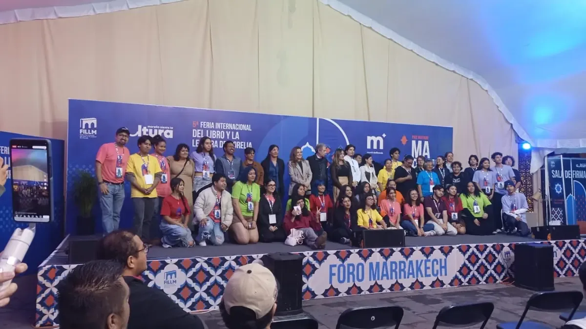 La feria promovió la lectura y el intercambio cultural en la capital de Michoacán.