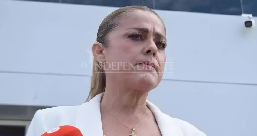 Fernanda Villarreal, exdirectora del INVI, durante su comparecencia ante la justicia.